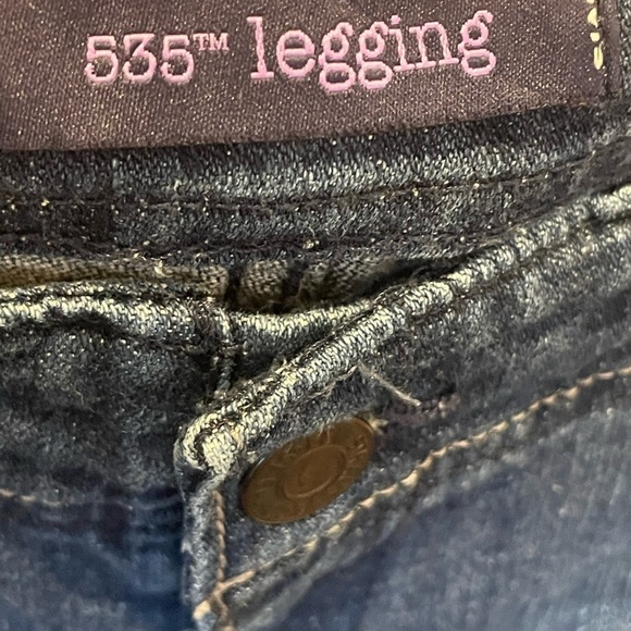 Levi’s 535 Legging Blue Cropped Women’s Juniors Size 15. - Picture 3 of 16